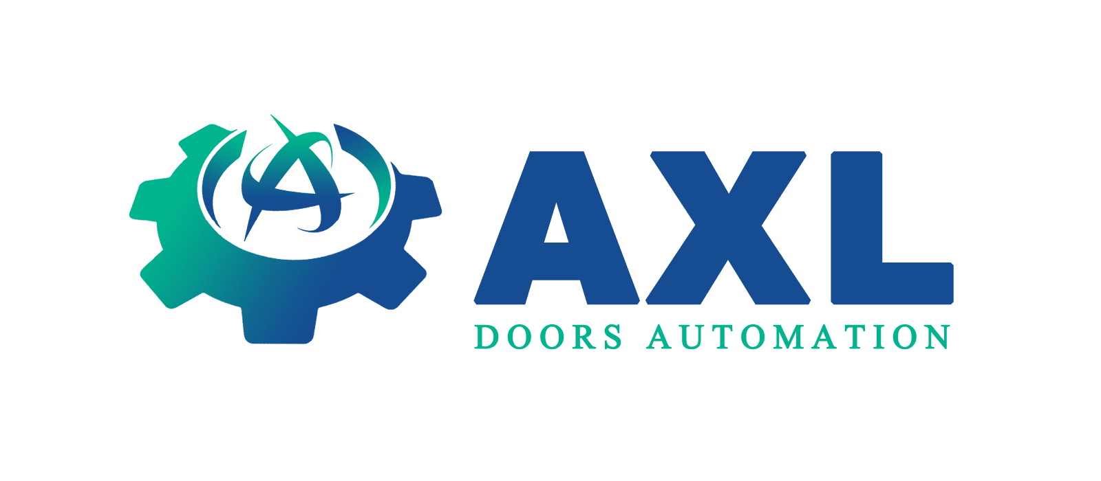 AXL Automatic Doors & Gates logo for garage door dubai, automatic bollard installation dubai,
