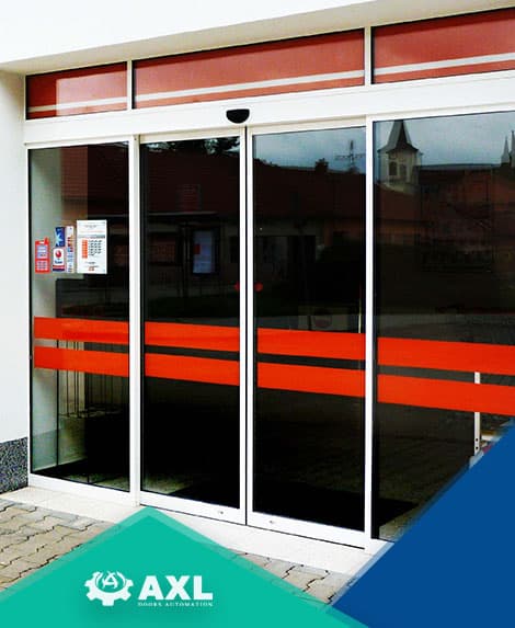 automatic door dubai by AXL Automatic Doors & Gates